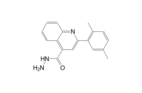 2-(2,5-dimethylphenyl)-4-quinolinecarbohydrazide
