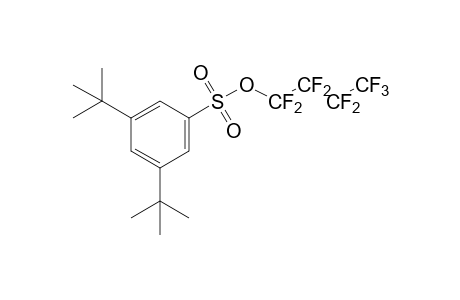 1,1,2,2,3,3,4,4,4-nonafluoro-1-butanesulfonic acid, 3,5-di-tert-butylphenyl ester