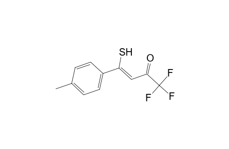 3-Buten-2-one, 1,1,1-trifluoro-4-mercapto-4-(4-methylphenyl)-
