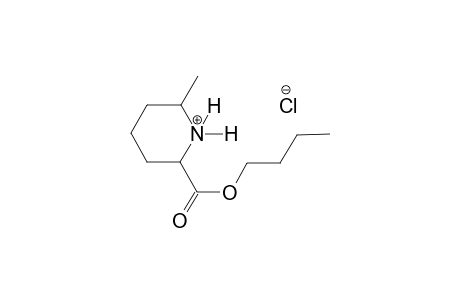 piperidinium, 2-(butoxycarbonyl)-6-methyl-, chloride