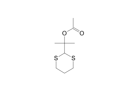 2-(1-METHYL-1-ACETOXYETHYL)-1,3-DITHIANE