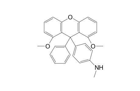 4-(1,8-dimethoxy-9-phenyl-9-xanthenyl)-N-methylaniline