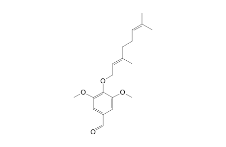 4-GERANOYL-3,5-DIMETHOXYBENZALDEHYDE