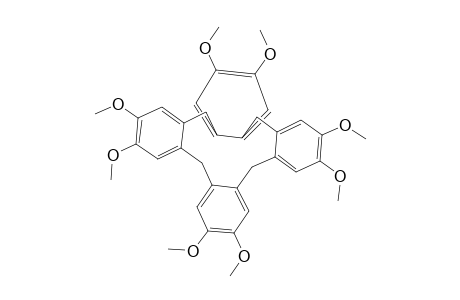 Tetrabenzo[a,d,g,j]cyclododecene, 5,10,15,20-tetrahydro-2,3,7,8,12,13,17,18-octamethoxy-
