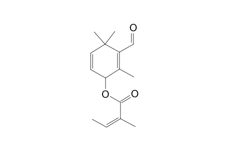Angelic acid-(3-formyl-2,4,4-trimethyl-2,5-cyclohexadien-1-ylester)