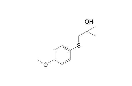 1-((4-Methoxyphenyl)thio)-2-methylpropan-2-ol