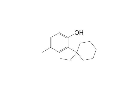 p-Cresol, 2-(1-ethylcyclohexyl)-