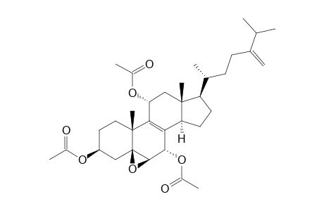 5,6-BETA-EPOXY-3-BETA,7-ALPHA,11-ALPHA-TRIACETOXY-24-METHYLENE-5-BETA-CHOLEST-8-ENE