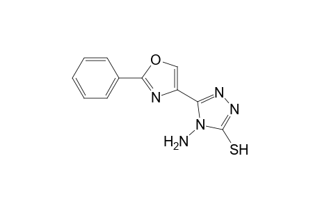 4-Amino-5-(2-phenyloxazol-4-yl)-4H-1,2,4-triazole-3-thiol