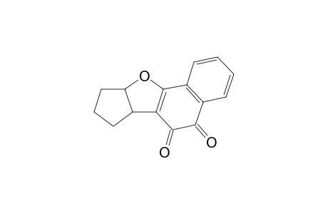 cis-7,8,9,9a-Tetrahydro-6bH-cyclopenta[b]naphtho[2,1-d]furan-5,6-dione