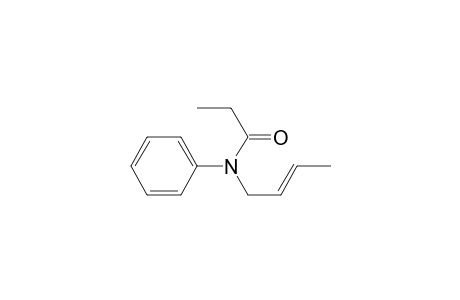 (E)-N-Phenyl-N-propionyl-1-amino-2-butene