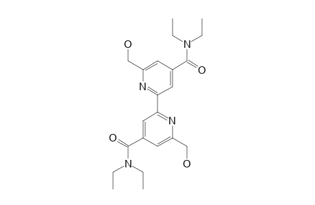 N,N,N',N'-TETRAETHYL-6,6'-BIS-(HYDROXYMETHYL)-2,2'-BIPYRIDINE-4,4'-DICARBOXAMIDE