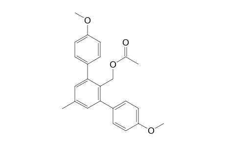 (4,4''-Dimethoxy-5'-methyl-[1,1':3',1''-terphenyl]-2'-yl)methyl acetate
