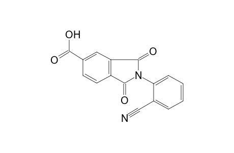 2-(2-Cyanophenyl)-1,3-dioxo-5-isoindolinecarboxylic acid