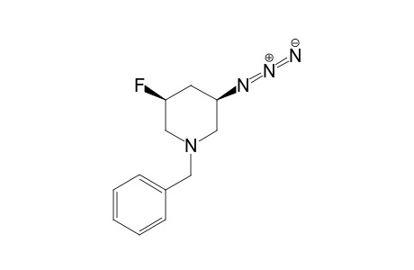 (3R,5S)-3-Azido-1-benzyl-5-fluoropiperidine