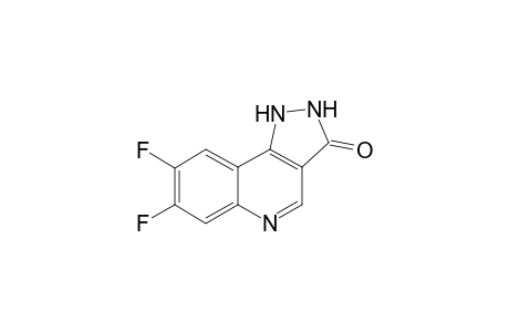 3H-Pyrazolo[4,3-c]quinolin-3-one, 7,8-difluoro-1,2-dihydro-