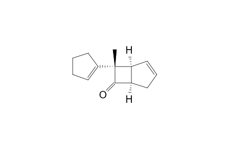 Bicyclo[3.2.0]hept-2-en-6-one, 7-(1-cyclopenten-1-yl)-7-methyl-, (1.alpha.,5.alpha.,7.beta.)-
