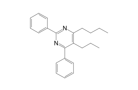 4-butyl-2,6-diphenyl-5-propylpyrimidine
