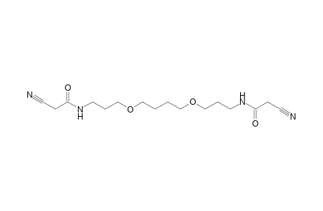 1,4-Bis-(2-cyanoacetamido)-N-bis-(propyloxy)butane