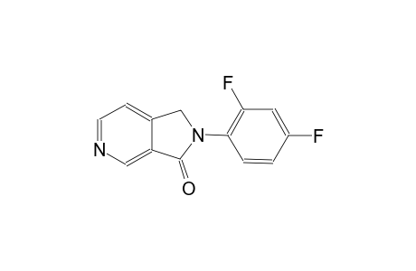 3H-pyrrolo[3,4-c]pyridin-3-one, 2-(2,4-difluorophenyl)-1,2-dihydro-