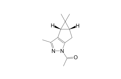 (1S,8R)-5-Acetyl-3,9,9-trimethyl-4,5-diazatricyclo[6.1.0.0(2,6)]non-2(6),3-diene