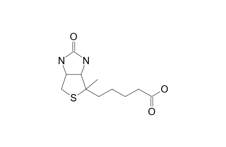 5-(2-keto-6-methyl-3,3a,4,6a-tetrahydro-1H-thieno[3,4-d]imidazol-6-yl)valeric acid