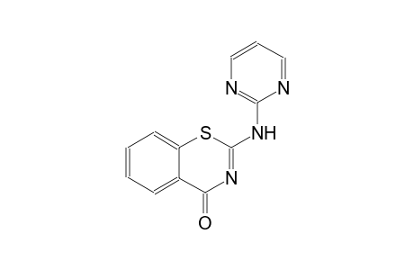 4H-1,3-benzothiazin-4-one, 2-(2-pyrimidinylamino)-