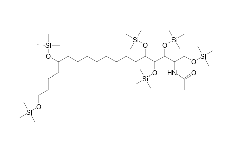 Acetamide, N-[2,3,4,13,14-pentakis(trimethylsiloxy)-1-[(trimethylsiloxy)methyl]h eptadecyl]-