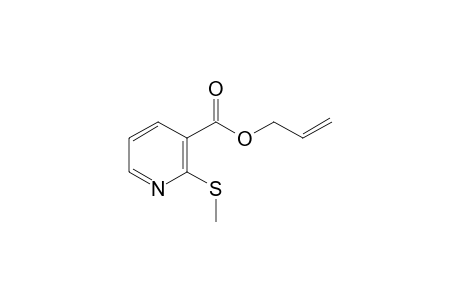 Prop-2-en-1-yl 2-methylthiopyridine-3-carboxylate
