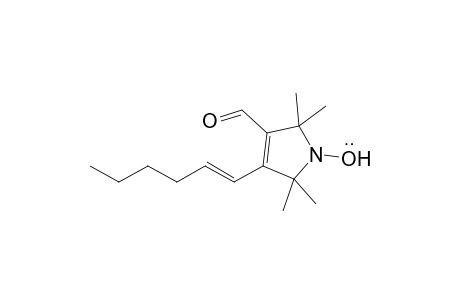 3-Formyl-2,2,5,5-tetramethyl-4-[(1E)hex-1-enyl]-2,5-dihydro-1H-pyrrol-1-yloxyl radical