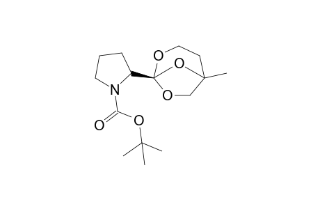 (2S)-2-(5-Methyl-2,7,8-trioxabicyclo[3.2.1]oct-1-yl)pyrrolidine-1-carboxylic acid tert-butyl ester