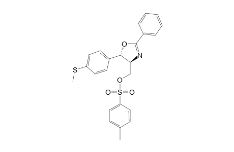 (4S,5S)-5-Tosyloxymethyl4-(4-methylthiophenyl)-2-phenyl-2-oxazoline
