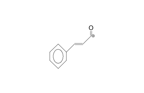 trans-Cinnamoyl cation