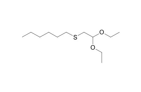 1-(2,2-diethoxyethylsulfanyl)hexane