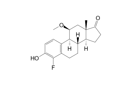 (8S,9S,11S,13S,14S)-4-fluoranyl-11-methoxy-13-methyl-3-oxidanyl-7,8,9,11,12,14,15,16-octahydro-6H-cyclopenta[a]phenanthren-17-one