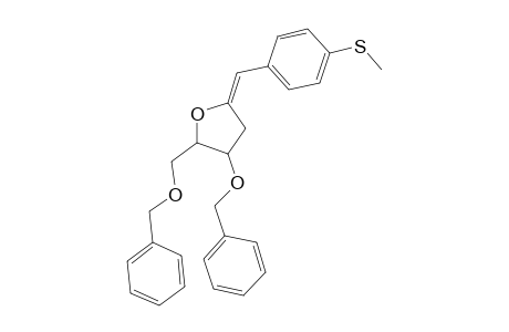 Z-2,5-Anhydro-3-deoxy-4,6-di-O-benzyl-1-(4-methylthiophenyl)-D-ribo-hex-1-enitol