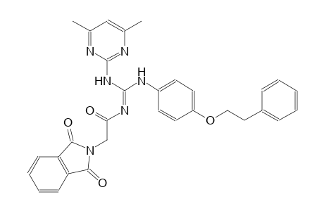 guanidine, N''-[(Z)-2-(1,3-dihydro-1,3-dioxo-2H-isoindol-2-yl)-1-oxoethyl]-N-(4,6-dimethyl-2-pyrimidinyl)-N'-[4-(2-phenylethoxy)phenyl]-