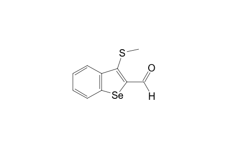 3-(methylthio)benzo[b]selenophene-2-carboxaldehyde