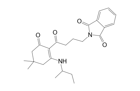 2-[4-keto-4-[6-keto-4,4-dimethyl-2-(sec-butylamino)cyclohexen-1-yl]butyl]isoindoline-1,3-quinone