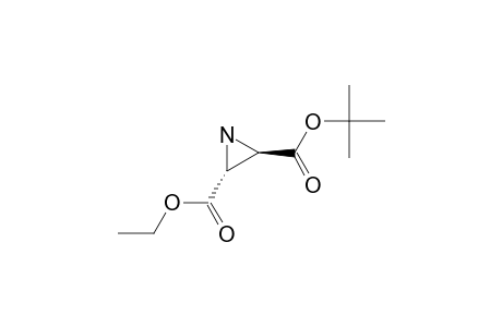 (2R,3R/2S,3S)-2-TERT.-BUTYL-3-ETHYL-AZIRIDINE-2,3-DICARBOXYLATE