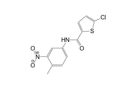 5-chloro-N-(4-methyl-3-nitrophenyl)-2-thiophenecarboxamide