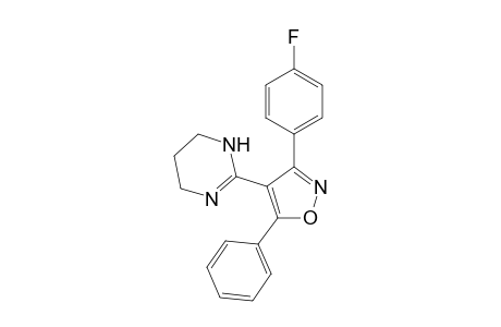 3-(4-Fluorophenyl)-5-phenyl-4-(pyrimidin-2-yl)isoxazole