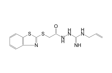 N-allyl-2-[(1,3-benzothiazol-2-ylsulfanyl)acetyl]hydrazinecarboximidamide
