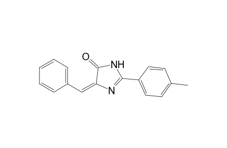 4H-Imidazol-4-one, 1,5-dihydro-2-(4-methylphenyl)-5-(phenylmethylene)-