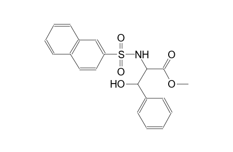 phenylalanine, beta-hydroxy-N-(2-naphthalenylsulfonyl)-, methyl ester