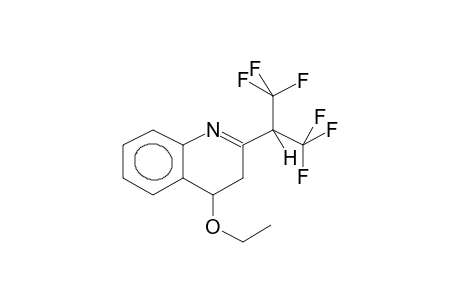 4-ETHOXY-2-(ALPHA-HYDROHEXAFLUOROISOPROPYL)-3,4-DIHYDROQUINOLINE