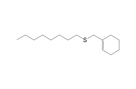 (Cyclohex-1-en-1-ylmethyl)(octyl)sulfane