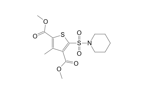 dimethyl 3-methyl-5-(1-piperidinylsulfonyl)-2,4-thiophenedicarboxylate