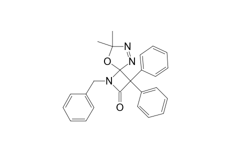 1,7,8-TRIAZA-1-BENZYL-6,6-DIMETHYL-5-OXA-2-OXO-3,3-DIPHENYLSPIRO-[3,4]-OCT-7-ENE