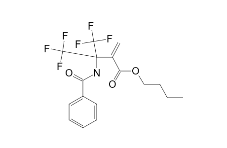 2-[1-(benzoylamino)-2,2,2-trifluoro-1-(trifluoromethyl)ethyl]acrylic acid butyl ester